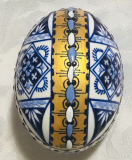 Chicken Easter egg,Ukrainian Easter egg,Raised Wax